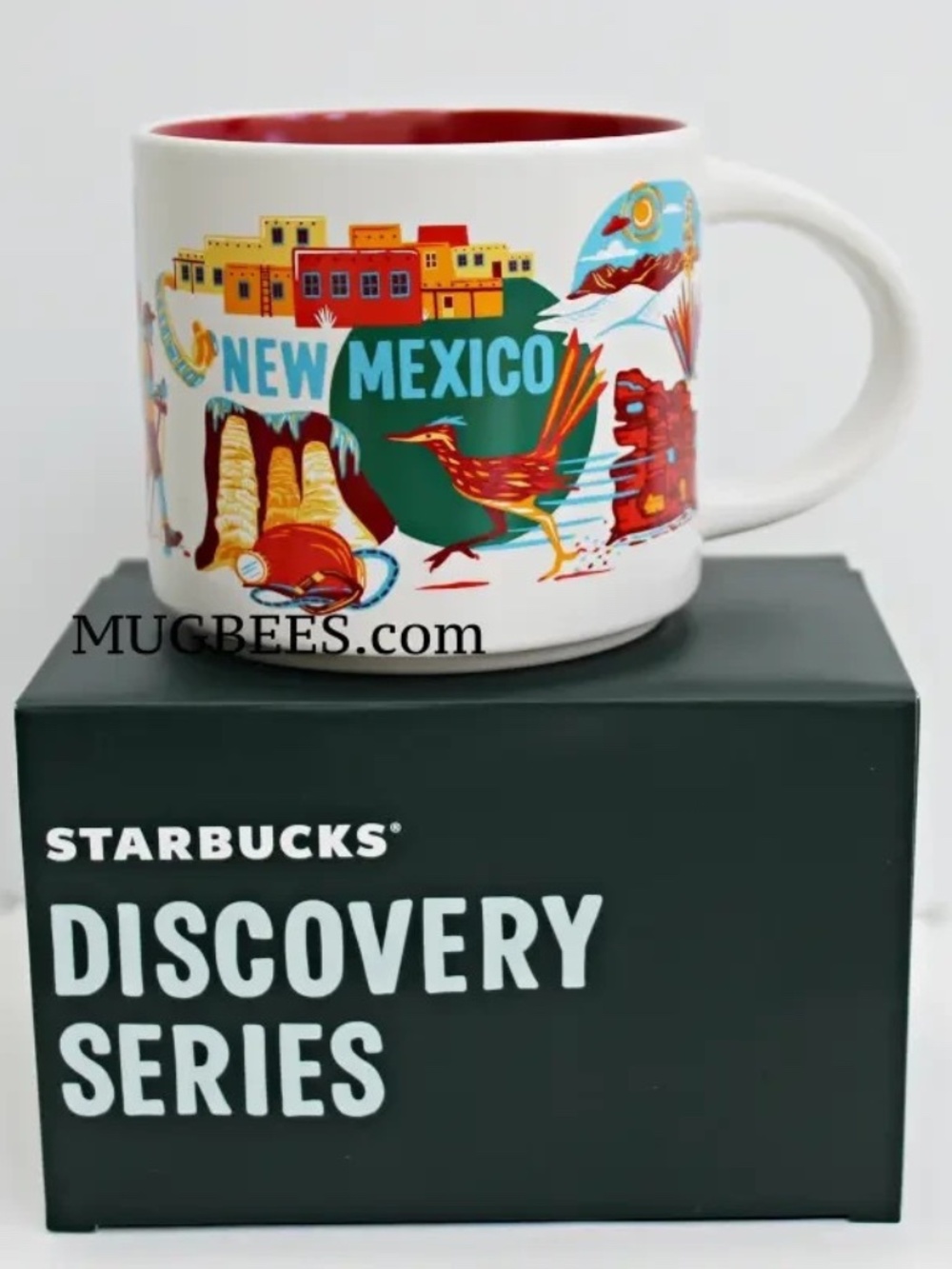 Starbucks Discovery Series New Mexico Ceramic Coffee Tea Cup Mug 14oz